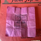 Advertising Chewing Gum Wrapper Label --- Kis-me J m clark Louisville  Ky   1895