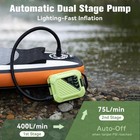 Anoutway 20psi Electric Sup Air Pump   Inflator For Paddle Board  Boat  Kayak