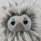 Jellycat London Gray Silver Sparkle Soft 10  Gloria Owl Plush Stuffed Animal