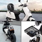 Motorcycle Cargo Net 10x11 Elastic Bungee Helmet Luggage Net W Hooks Bike Atv