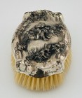Antique Sterling Silver   925  Clothes Brush Floral Chased  120g - No Monograms