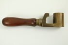 Vintage Locomotive Train Air Brake Handle Brass Wood