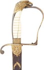 American Eagle Head Militia Officer   s Sword C 1820-30