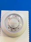 Honeywell Round Heating-cooling Thermostat T87f2873 Taupe   Base Q539c 1020