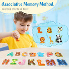 26pc Cute Animal Uppercase Abc Magnetic Letters Toddlers Learning Toy Set