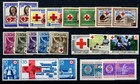 Red Cross Collection   Lot Of 22 Different Sets From 22 Countries Mnh  wm08 