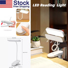 Usb Rechargeable Book Light For Reading In Bed  Portable Clip-on Led Reading