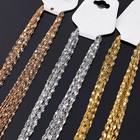 10pcs Stainless Steel Adjustable Link Necklace Chains For Diy Jewelry Making