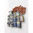 Lot Of 105 Brw Diversified Emergency Survival Blanket  Emergency Poncho  Whistle