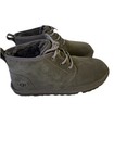 Men s 10- Ugg Shoes Neumel Charcoal Gray Casual Suede Chukka Boots 3236