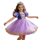 Kids Girls Tutu Princess Dress Birthday Wedding Bridesmaid Pageant Evening Party