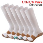 3 5 10 Pairs Compression Socks 20-30mmhg Graduated Support Mens Womens S m-xxl