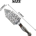 Nsbell 2pcs Stainless Steel Absinthe Spoons Vintage Wormwood Cocktail Bar Glass