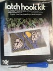 Caron Vintage Latch Hook Rug Wall Hanging Kit Owls  27  X 20 