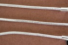 Snake Chains 2 Mm 16-24  Silver Plated Wholesale Lots Necklace Bulk