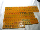 Vintage Mah Jong Set Bakelite Catalin 152 Tiles 4 Racks With Case