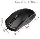 Usb Optical Wired Scroll Wheel Mouse Pc Laptop Notebook Desktop Black Mice