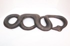 Antique Papua New Guinea Large Snake Carved Wood Hanging Sepik River 28 