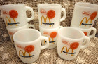 Set Of 8 Mcdonalds  good Morning  Coffee Mugs All Marked Fire King 1970 s