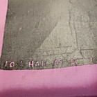 Vtg 1970 s Jim Morrison doors Silk Screen Banner 65 x44  Purple Toad Hall Assoc