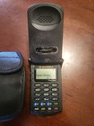 Vintage Motorola Startac St7868w Dual Band Flip Phone Powers On Tested W  Case