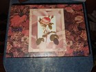 Vntg The Mail Box Rose 266 Pc Stationary Note Cards Sheets Envelopes Set-new   