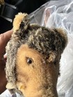 Vintage Steiff Dalle Adult Wild Boar 13 Inches  Mohair 1960   s Vgc As Shown