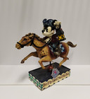 Disney Traditions Jim Shore Mickey Mouse On Horse  determined Patriot   4004153
