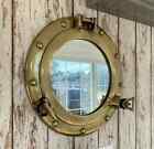 Round Window Mirror Nautical Boat Ship 15 brass Maritime Porthole Port Gift Item
