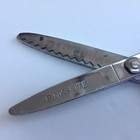 Vintage Wiss Model E Pinking Shears Sewing Scissors Pink Rite Chrome Plate