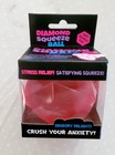 Lot Of 6 Diamond Pink Squeeze Balls Stress sensory Fidget  soft Squishy Fun 