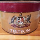 John B Stetson 1960 s Cowboy Hat Box Royal Stetson Heavy Duty    box   Insert 