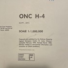 Onc H-4 Aeronautical Chart Map Defense Mapping Oncxxh04 42 x56 
