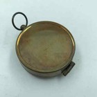 Brass Finish Compass With Lid Vintage Antique Mini Pocket Style