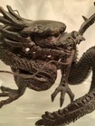 Ancient Fine Japanese Dragon Bronze Metal Sculpture Figure Statue