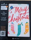 10 Hallmark Personalized Video Greeting Cards Stockings Merry Christmas 10 Pk  