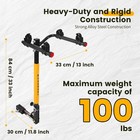 Maxxhaul 50025 Hitch Mount 2 Bike Rack For Cars  Trucks  Suv s  Minivans - 10   