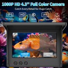 32 8ft Underwater Fishing Camera portable Fish Finder With 4 3  Lcd Display