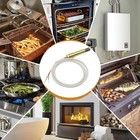 1950-001 For Robertshaw Thermopile 36  250mv -750mv 2 Lead With Pg9 Adapter Us