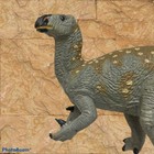 Vintage Iguanodon Dinosaur Figurine Toy 1992 Carnegie Safari Ltd 
