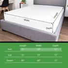 Waterproof Zippered Mattress Protector Anti Allergen Hypoallergenic Twin Cover