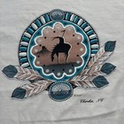 Vintage 90s Native American Cherokee Indian Tribal Art Single Stitch Shirt - Xl