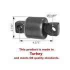 Torque Rod Bushing Kenworth 001 220a  Kga-836940  Trb6825  E10303  R3010303
