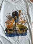 Original Authentic Vintage 1981 White Motley Crue Concert T-shirt L
