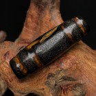 Rare Tibetan Buddhism Agate Heaven Earth Dzi Bead Amulet Necklace Pendant Z3192
