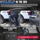 Retractable Rear Bed Step For 2019-2026 Dodge Ram 1500 Dt New Body Style