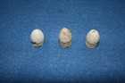 Civil War 3 Ring Bullets In Good Dug Dropped Condition  Quantity 3 Per Lot 
