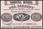 1893 Chihuahua  Mexico  Compania Minera Del Carrizo