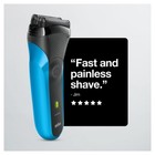 Braun Series 3 310s Wet   Dry Rechargeable Electric Foil Shaver