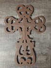 Cast Iron Victorian Style Wall Cross Rustic Decorative Finish Decor 12 